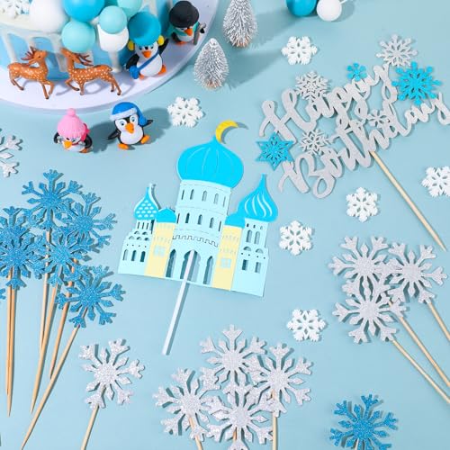 35 Piece Christmas Cake Topper Set T645555