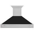 48 In. Stainless Steel Range Hood with Black Matte Shell N3972