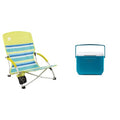 Lightweight Beach Chair with Cup Holder and Carry Bag P915