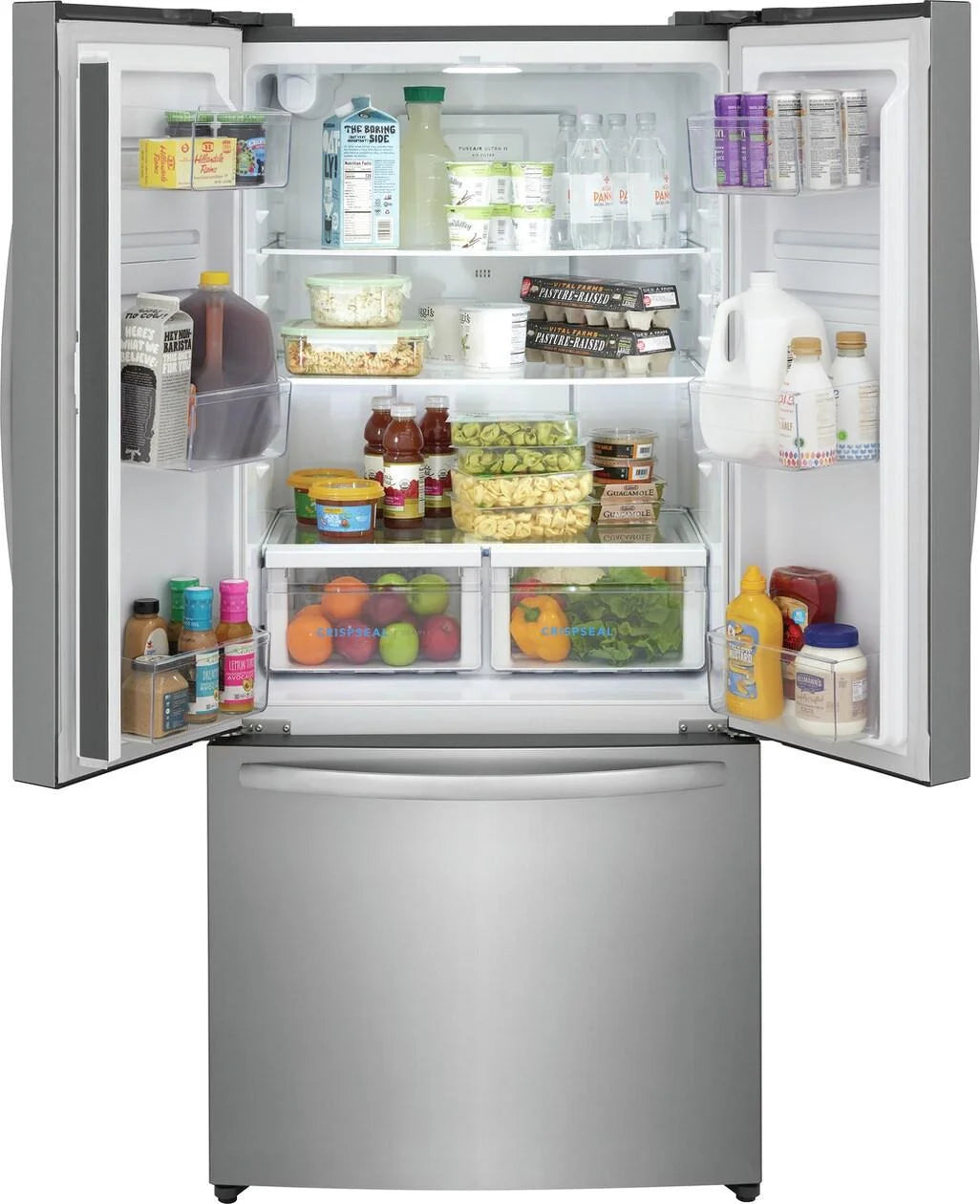 17.6 Cu. Ft. Stainless Counter-Depth French Door Refrigerator N393182