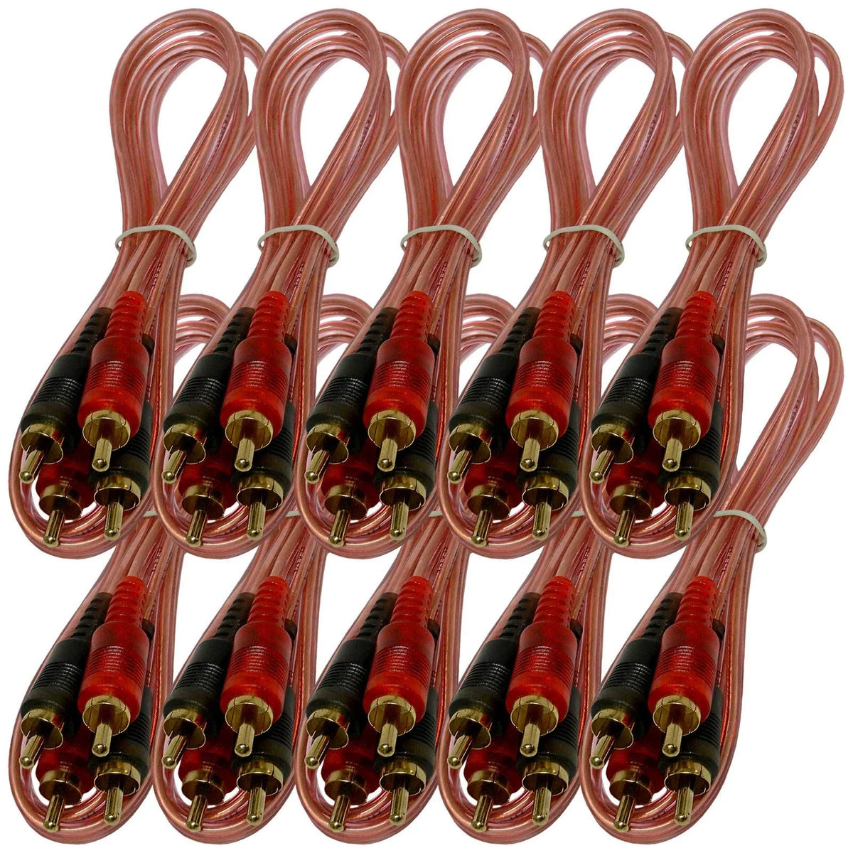 Interconnect RCA Audio Cables 10 Pack E8086