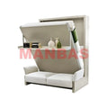 Linen Fabric Queen Sofa Bed X347556