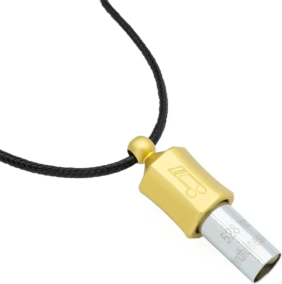 Breathing Meditation Whistle Necklace P406
