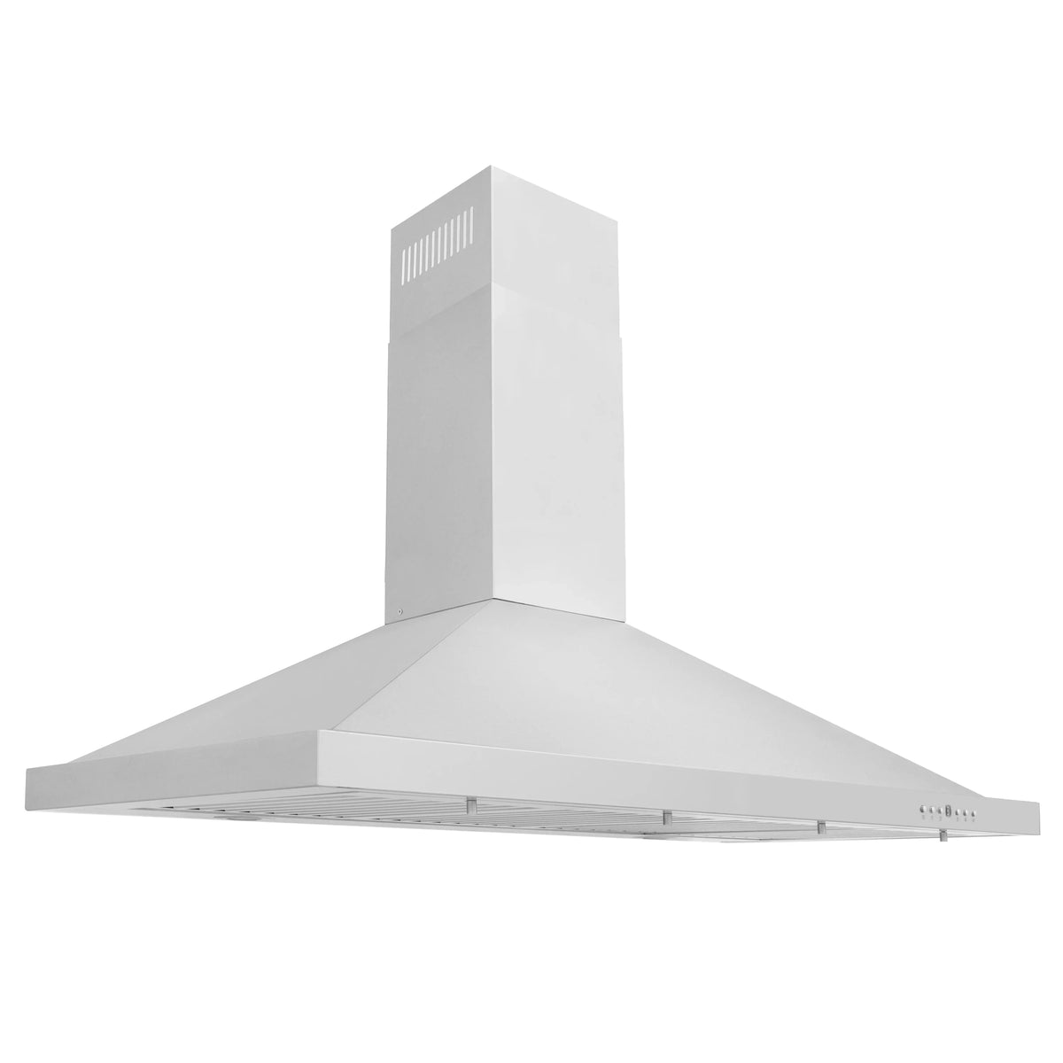 48 in. Convertible Vent Wall Mount Range Hood in Stainless Steel F354
