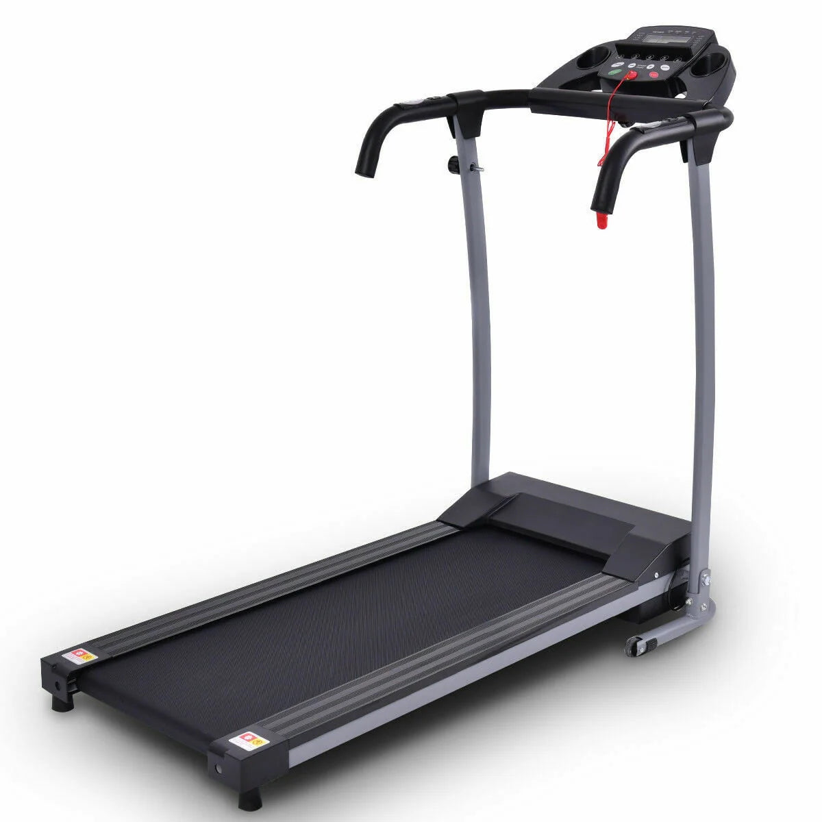 Folding Electric Treadmill 800W Pink W367846