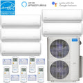 45,000 BTU Five Zone Ductless Air Conditioner and Heat Pump System G230