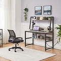 Industrial Home Office Desk with Chair Set W4820