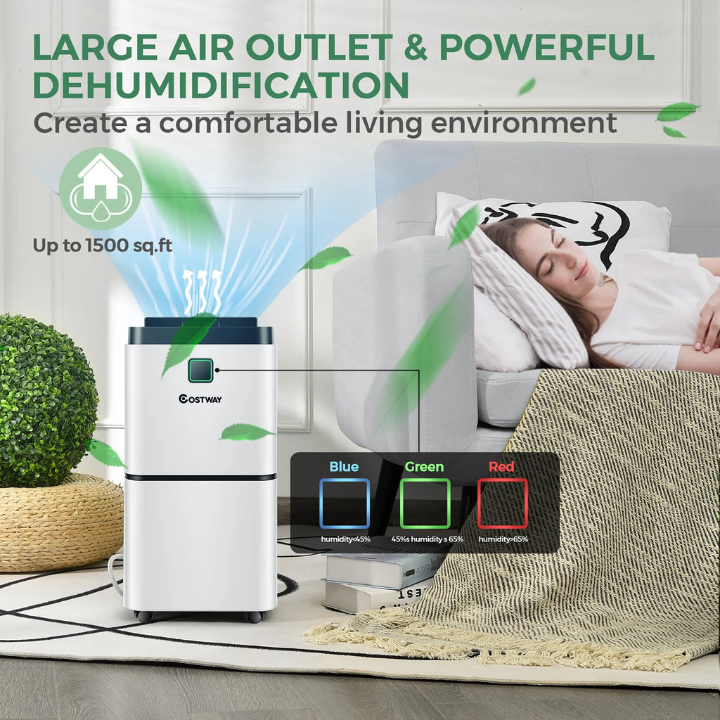 24 Pints Portable Dehumidifier Z718587