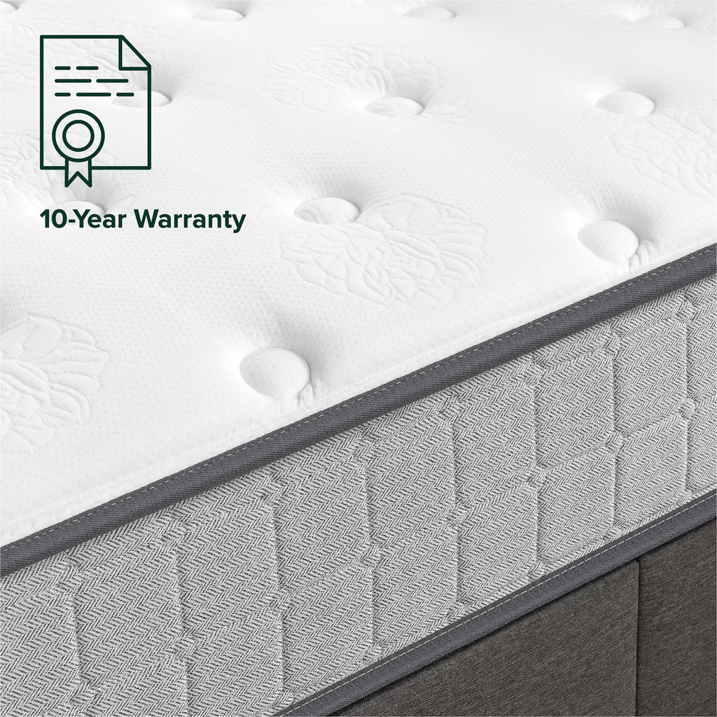 10 Hybrid Cooling Gel Memory Foam Pocket Spring Mattress Q485