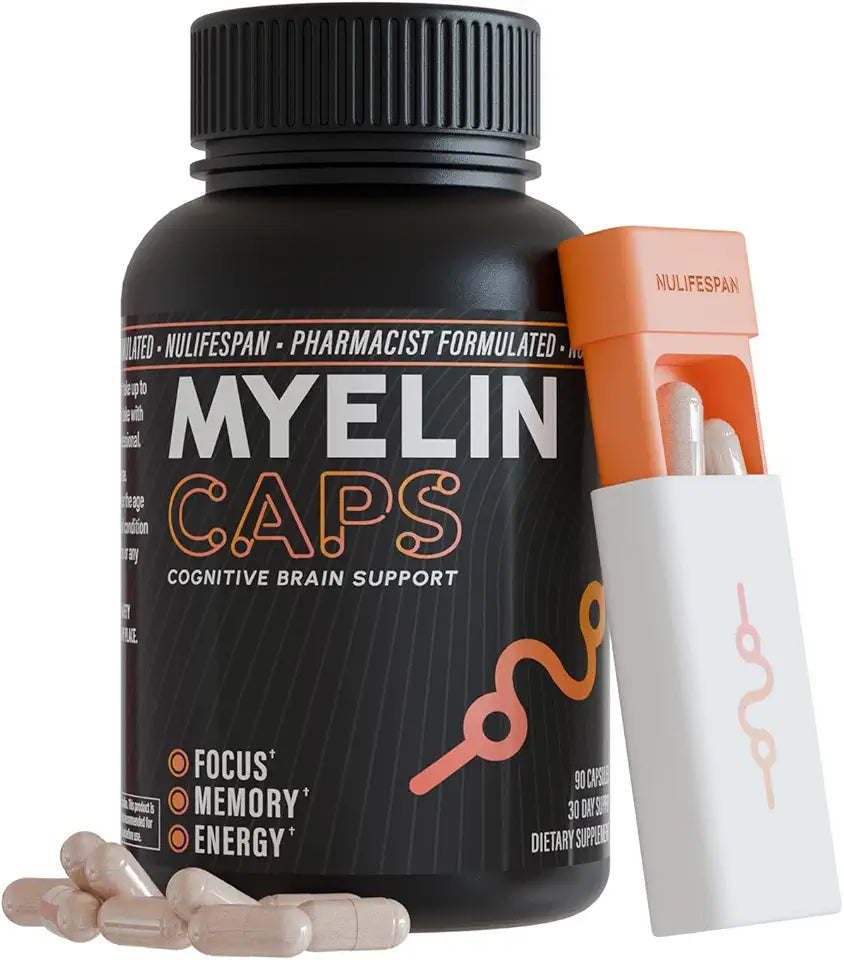 90 Capsules Brain Health Supplement L8247
