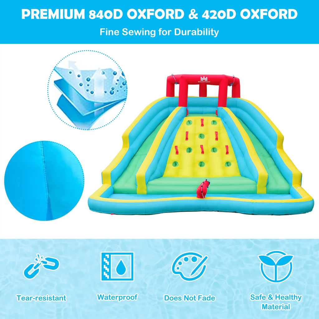Inflatable Bouncy Splash Pool Climbing Wall T57250