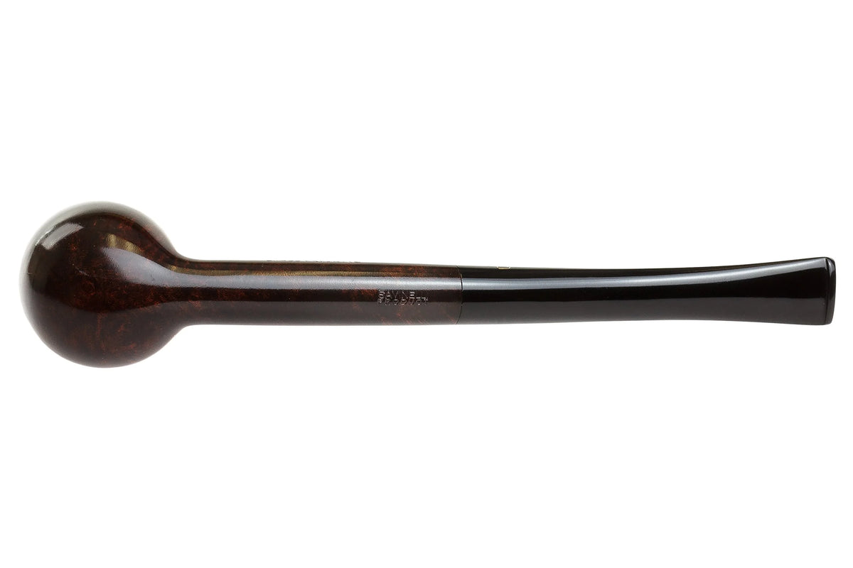 Walnut Smoking Pipe Black Lucite Mouthpiece T12229