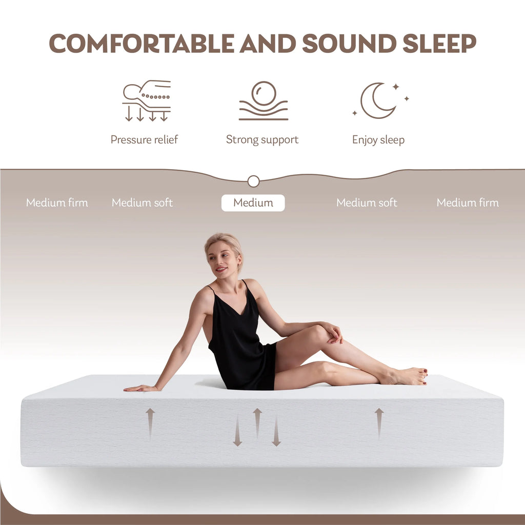 Gel Memory Foam Full Size Mattress S7041