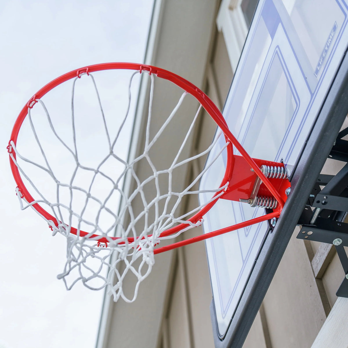 44 inch Polycarbonate Basketball Backboard and Rim Combo P57230