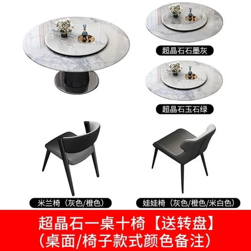 Round Marble Dining Table H853