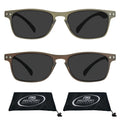 Black & Red Reading Sunglasses 2 Pack Q3375