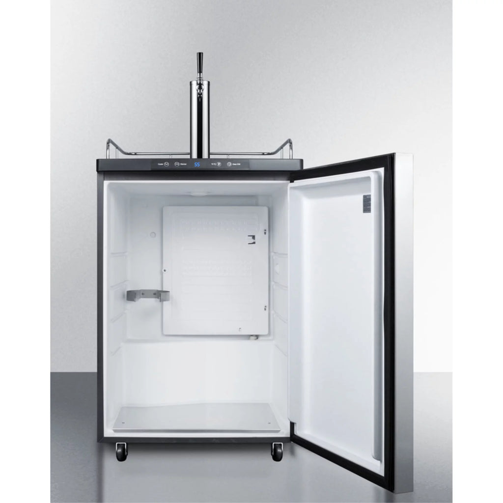 Built-in Beer Dispenser with Digital Thermostat and Stainless Steel Door B7110