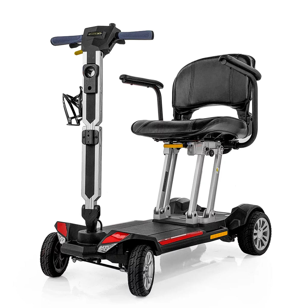 Red Folding Mobility Scooter N66351
