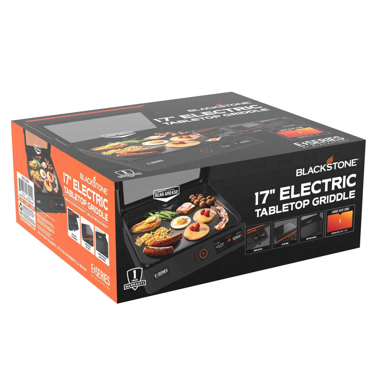 Electric Tabletop Griddle with Hood W390286
