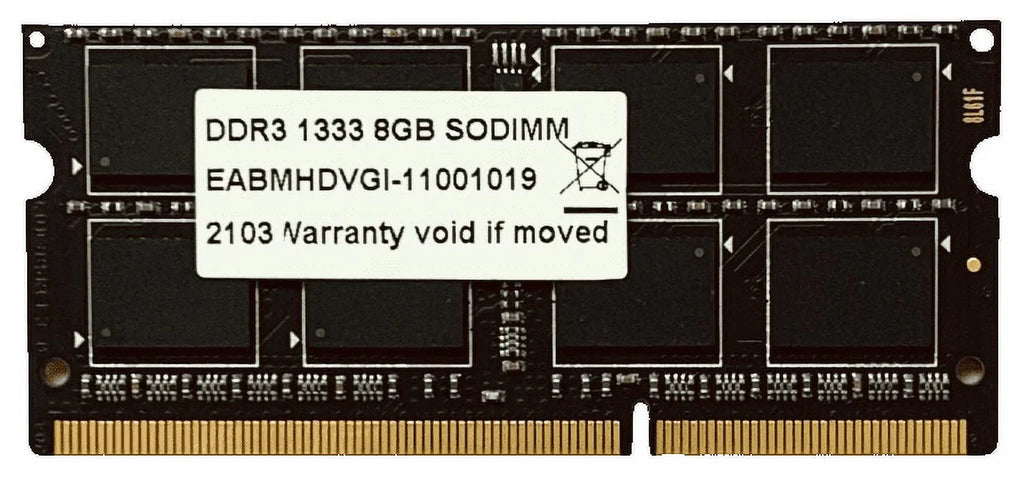 16GB DDR3 1333 MHz Laptop SODIMM Memory F2806
