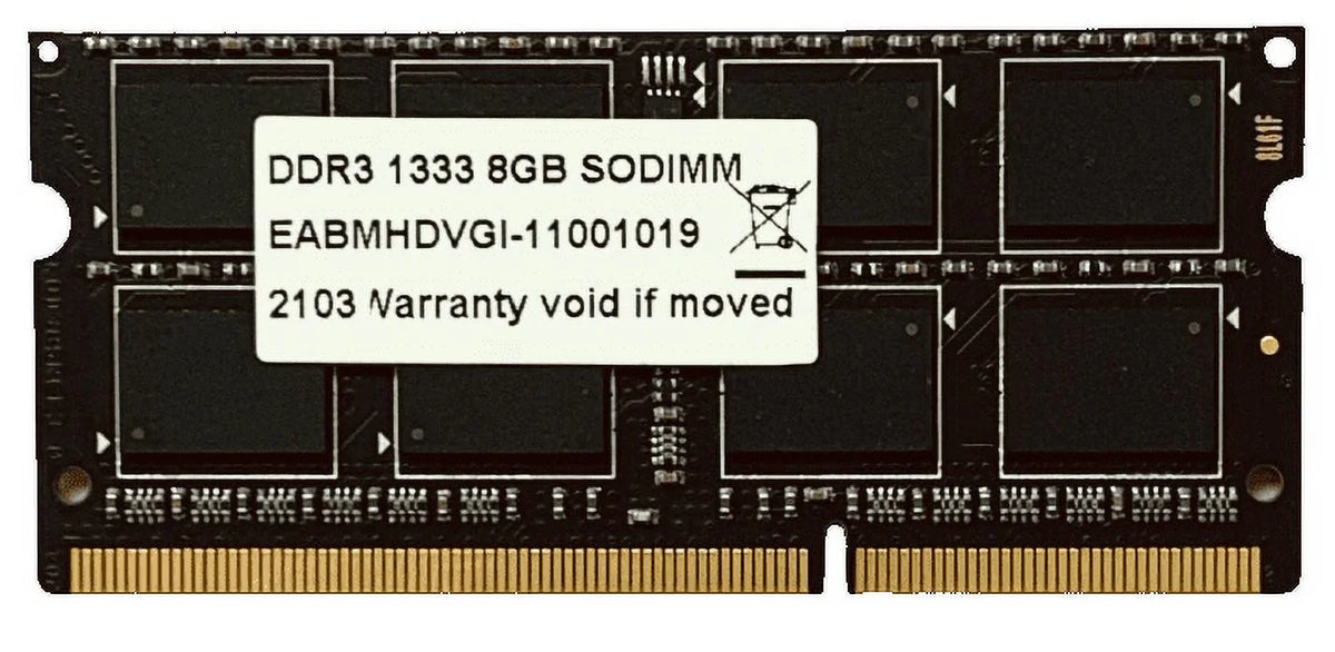 16GB DDR3 1333 MHz Laptop SODIMM Memory F2806