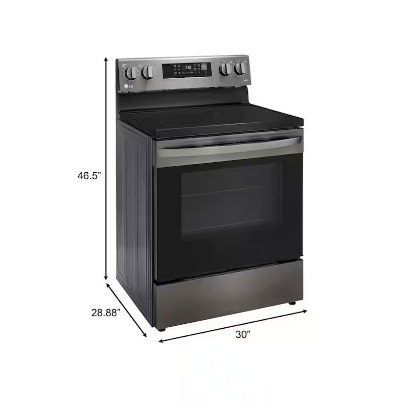 6.3 cu. ft. Electric Oven Range with Air Fry F756643