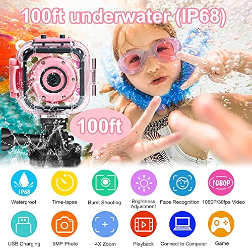 Waterproof 1080P Kids Digital Video Camera B521352