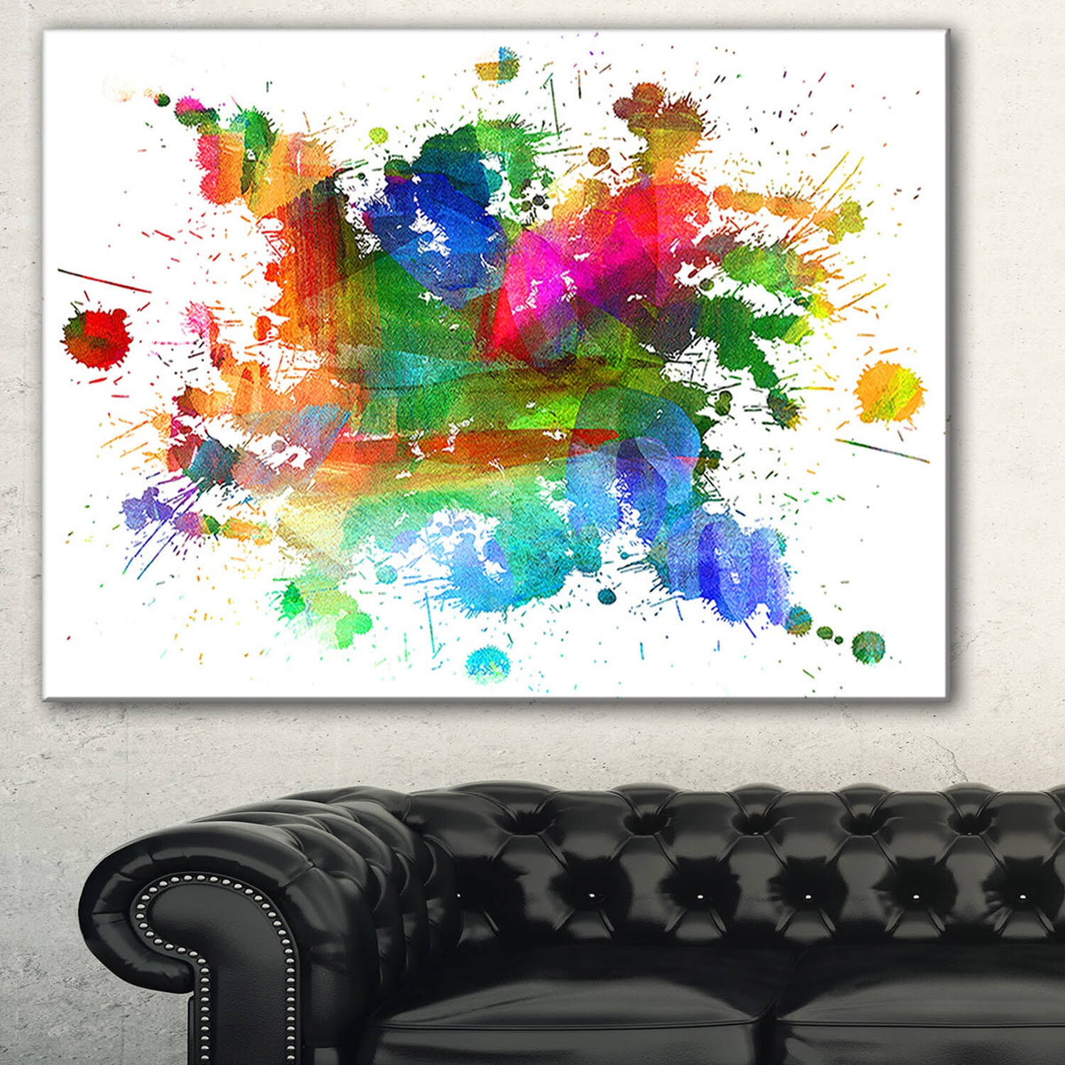 Abstract Canvas Print 40 in. Wide x 30 in. High B597