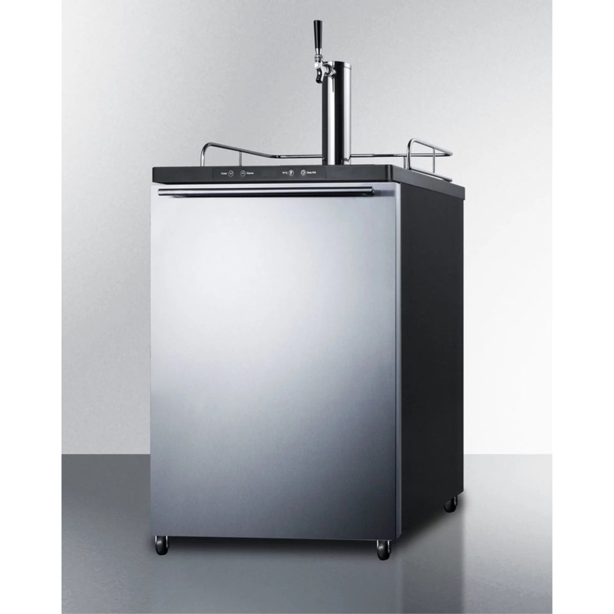 Built-in Beer Dispenser with Digital Thermostat and Stainless Steel Door B7110