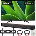 32-inch HD LED HDR TV with Soundbar and Wall Mount L7152