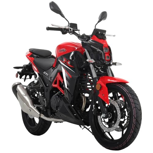 Black 250 Street Motorcycle with Manual Transmission O1846