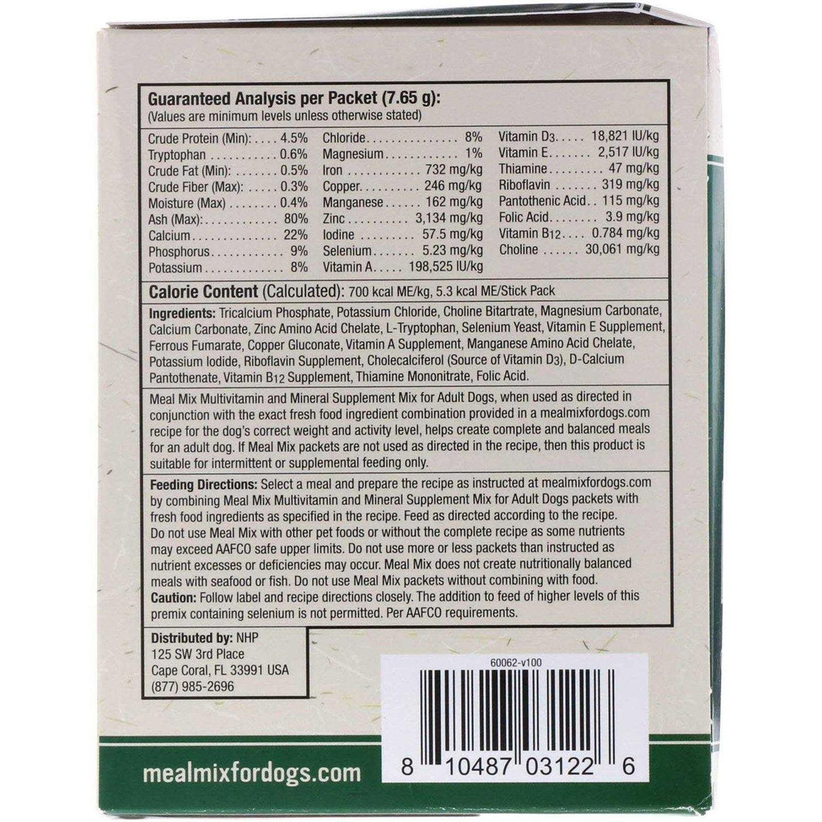 Meal Mix for Adult Dogs B6819