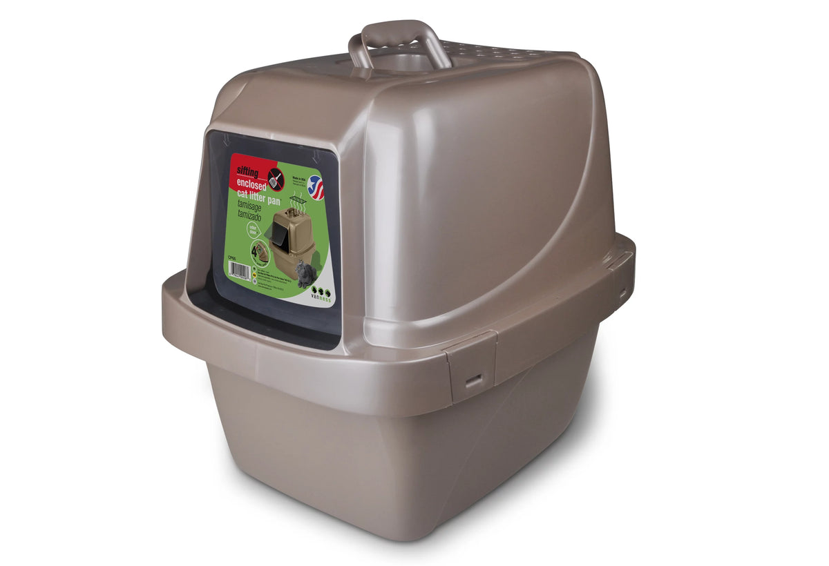 Large Enclosed Cat Litter Box V8395