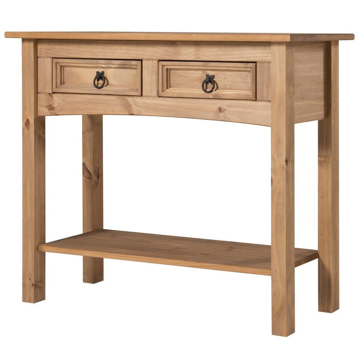 Wood Console Table 2 Drawers G332
