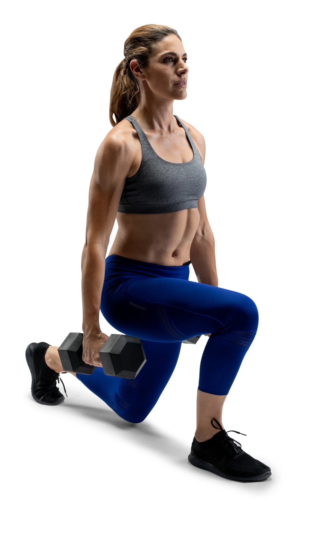 25lb Rubber Hex Dumbbell M949
