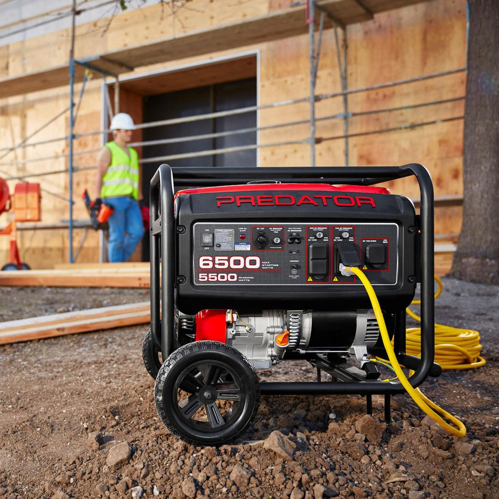 6500 Watt Gas-Powered Portable Generator B312844