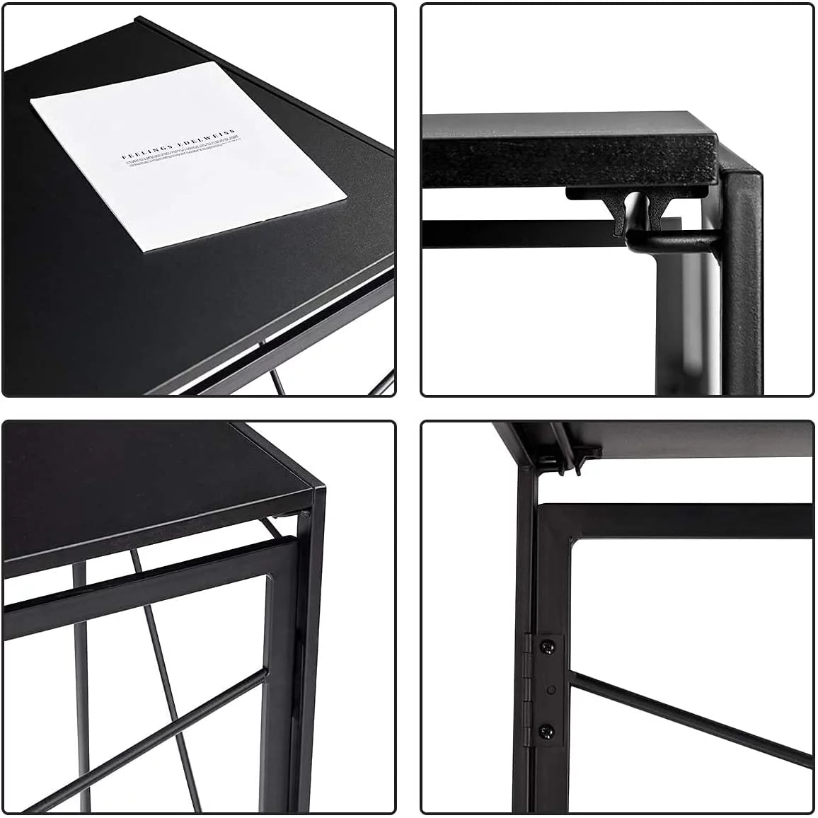 Folding Desk 39.4 inch Brown P66202