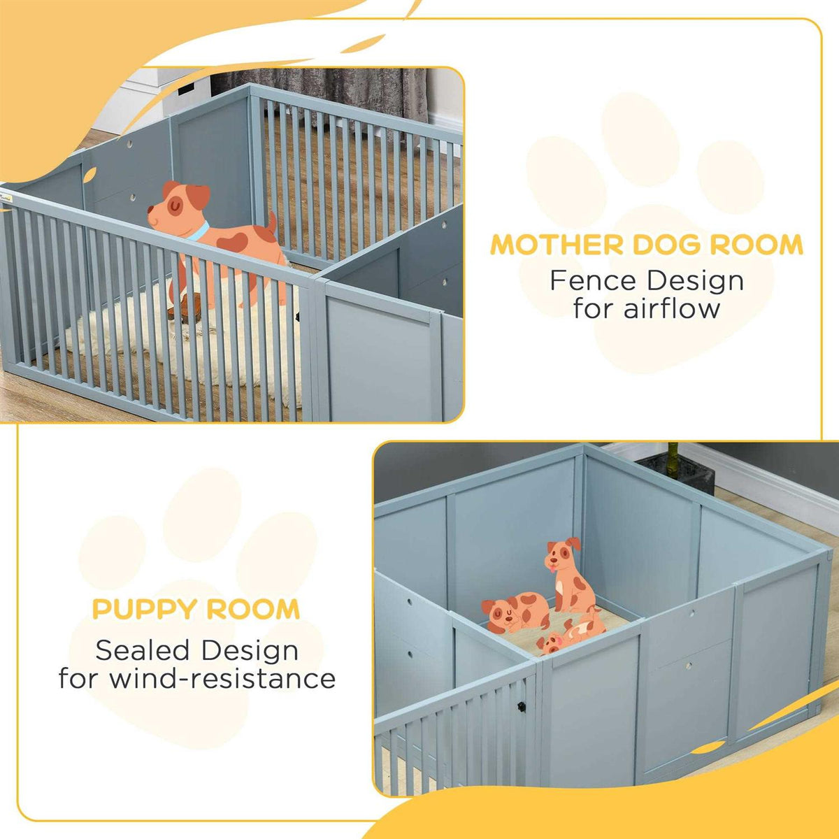 81 x 40 Whelping Box for Dogs R727