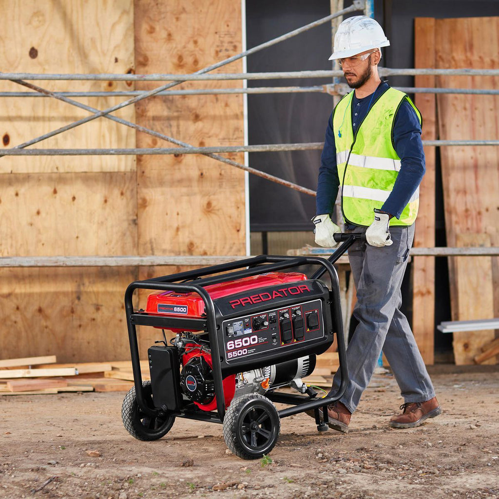 6500 Watt Gas-Powered Portable Generator B312844