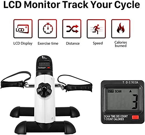 Mini Exercise Bike with LCD Screen J563883