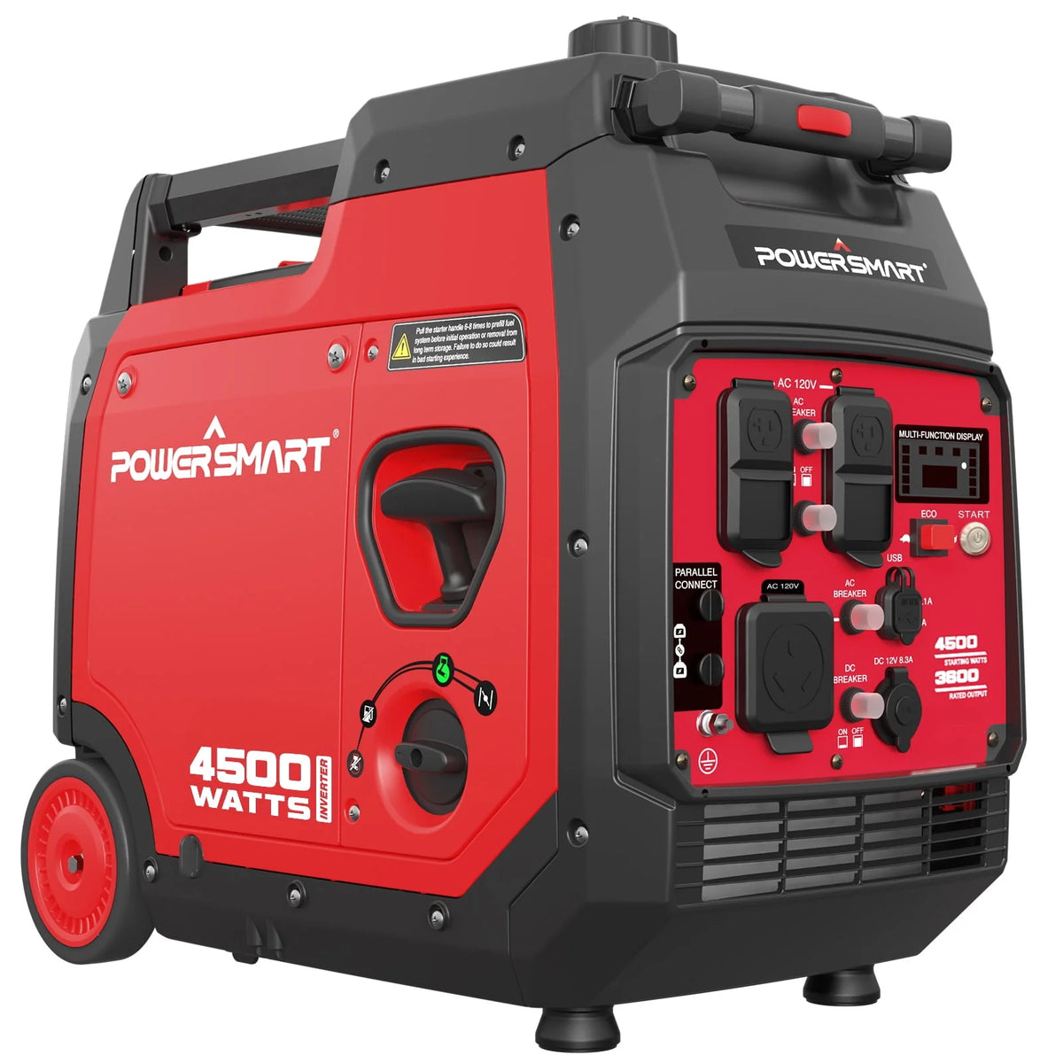 4500W Portable Inverter Gas Generator with Electric Start C8367