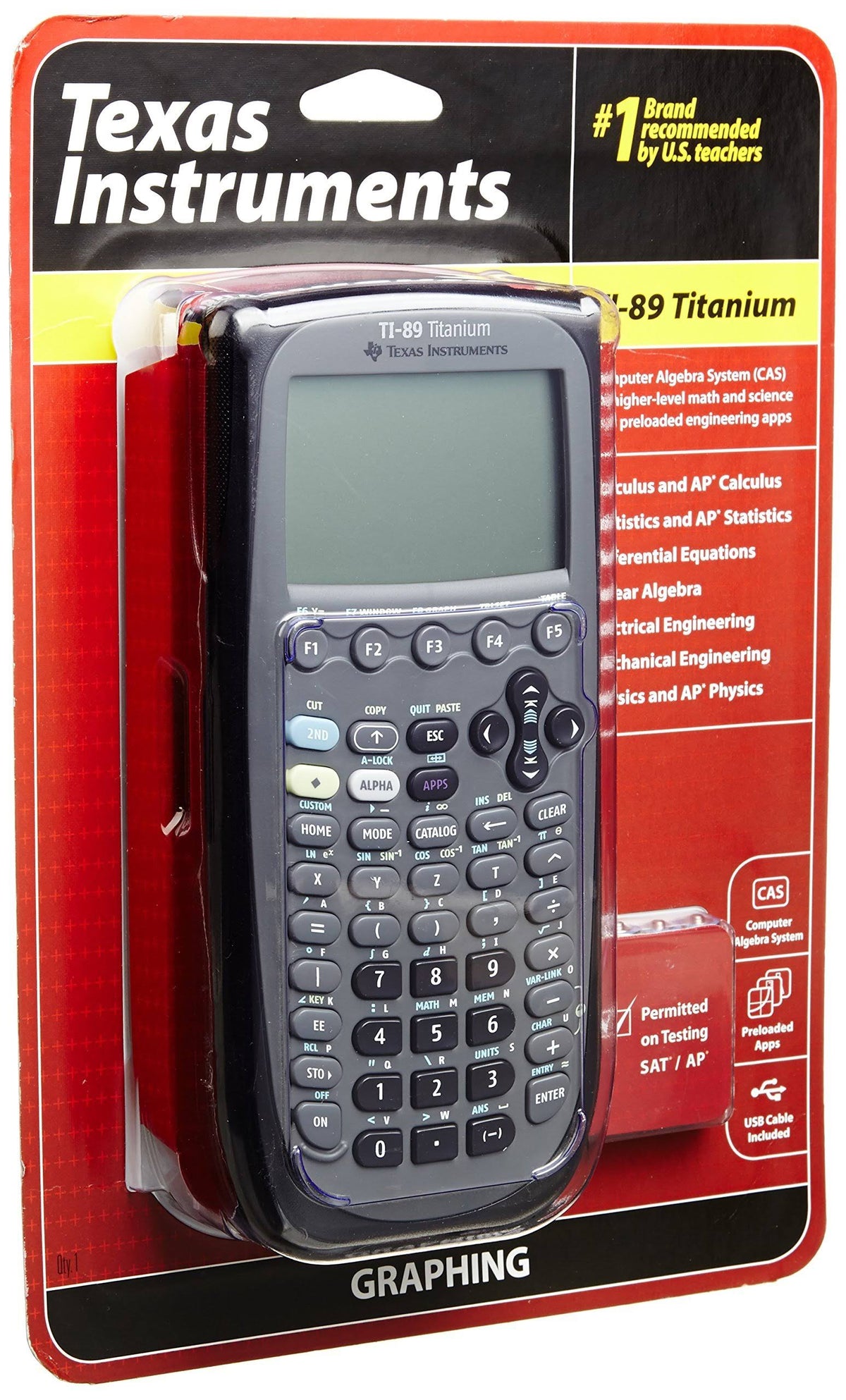 Ti-89 Titanium Graphing Calculator L15443