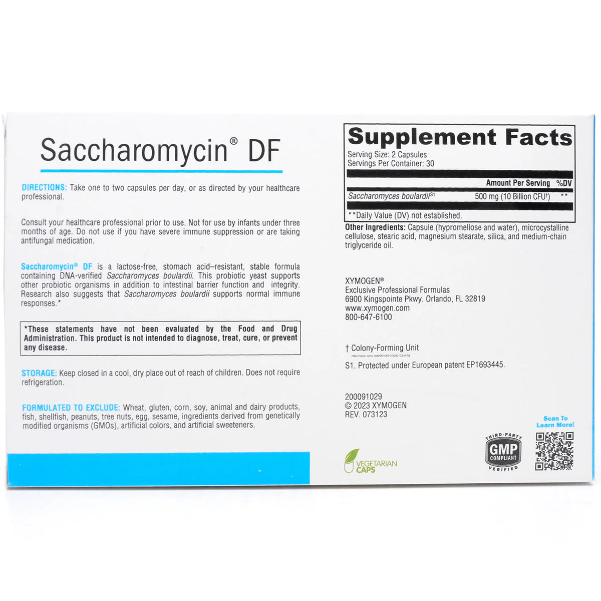 Saccharomycin DF X436