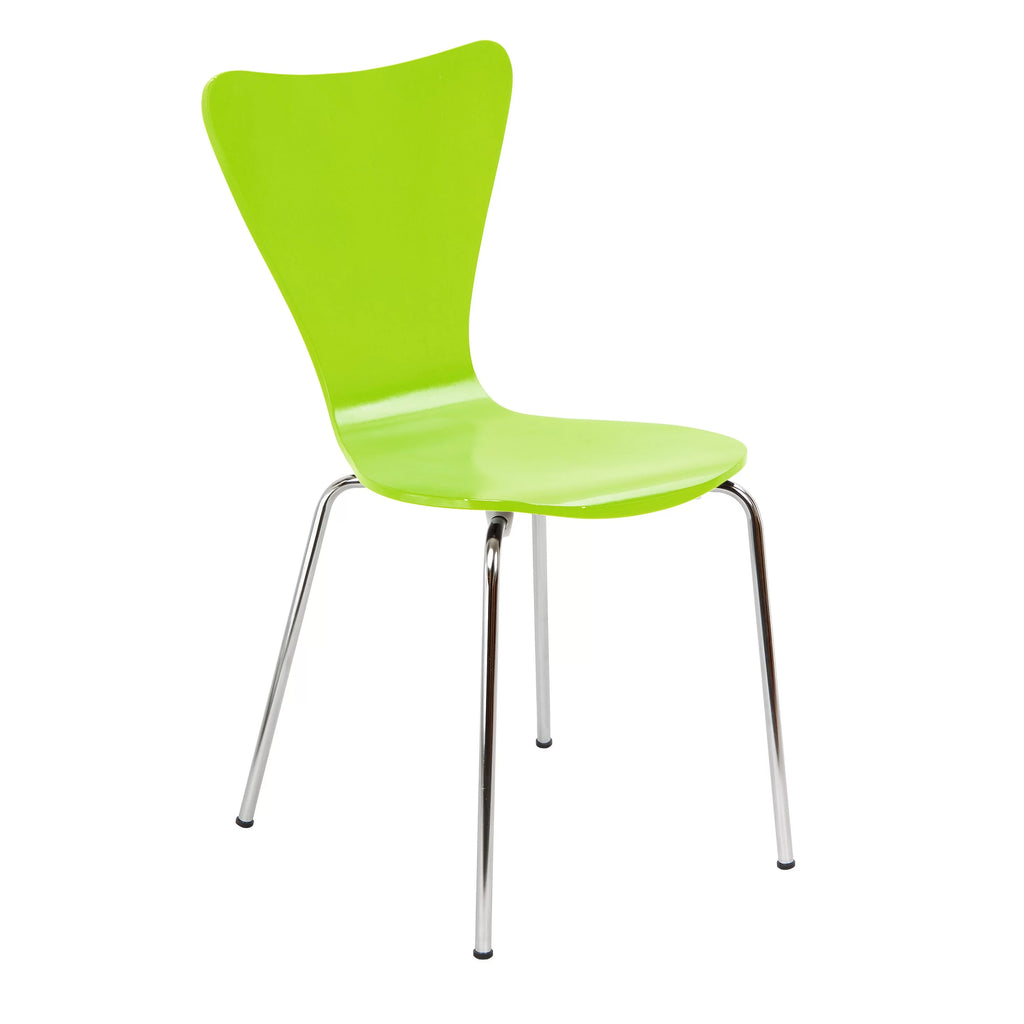 Lime Green Bent Ply Chair M383