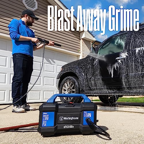 Electric Pressure Washer, 2100 Max PSI 1.76 Max GPM M41686