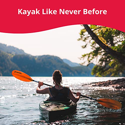 96 in Kayak Paddle Military Green Y495