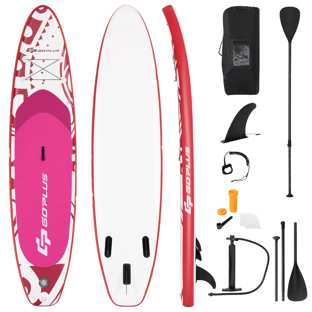 11' Inflatable Stand Up Paddle Board Blue E698