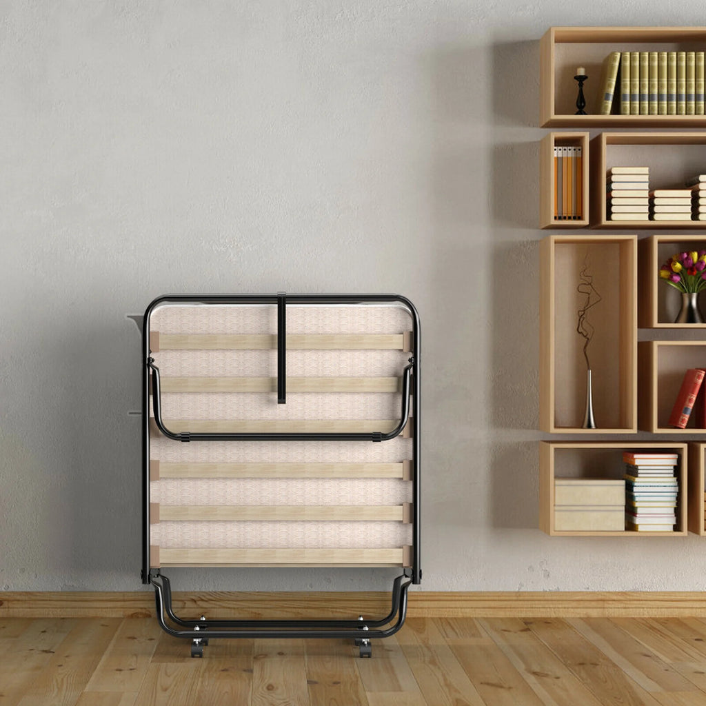 Folding Bed with Memory Foam Mattress W790149
