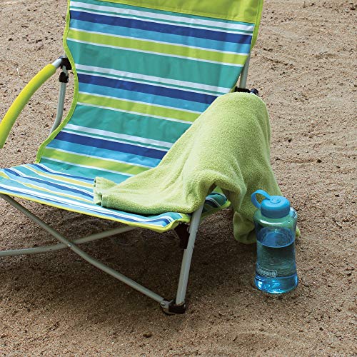 Lightweight Beach Chair with Cup Holder and Carry Bag P915