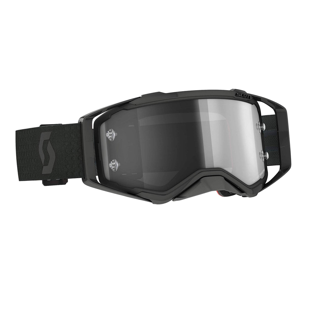 Ultra Black Frame Light Sensitive Grey Lens Goggle I8548
